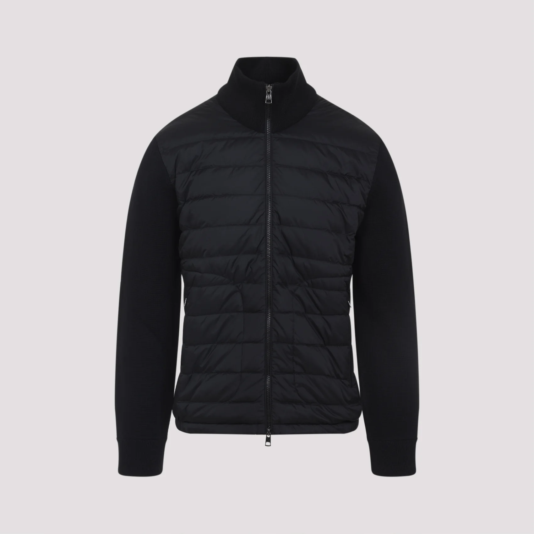 Moncler Men’s Wool-Blend Knit Cardigan Tricot Jacket - Image 3