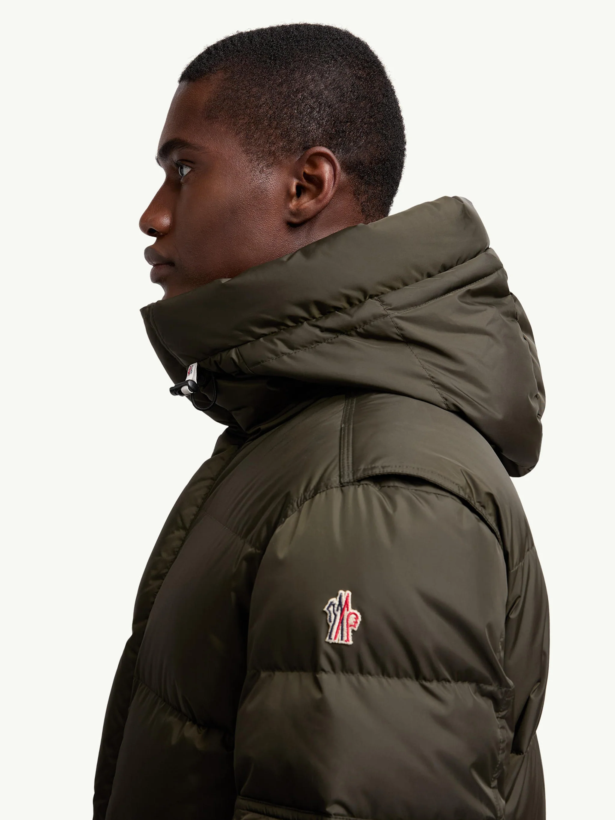 Moncler Men's Down-Filled Mini Jacket with Adjustable Hood - Size 2 - Image 3