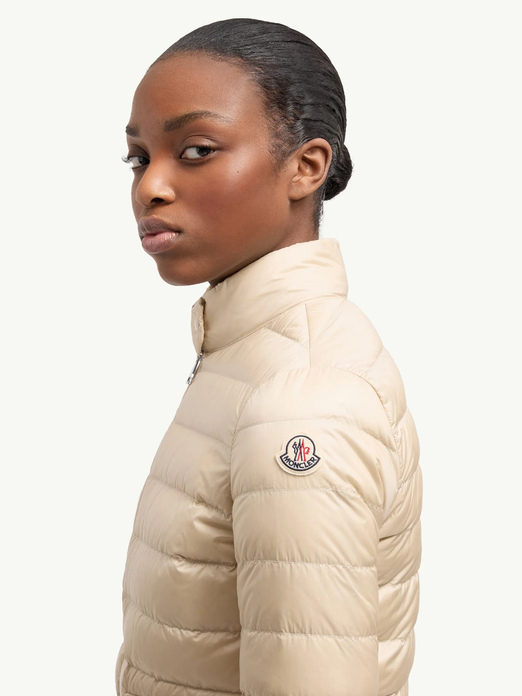 Moncler Slim Fit Coat in Long Season - Size 0 - Image 3