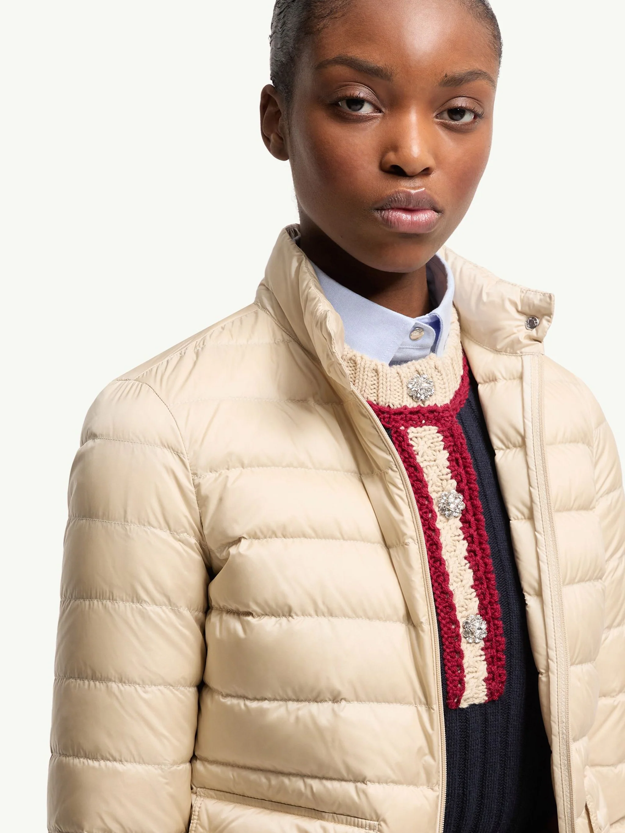Moncler Slim Fit Coat in Long Season - Size 0 - Image 6