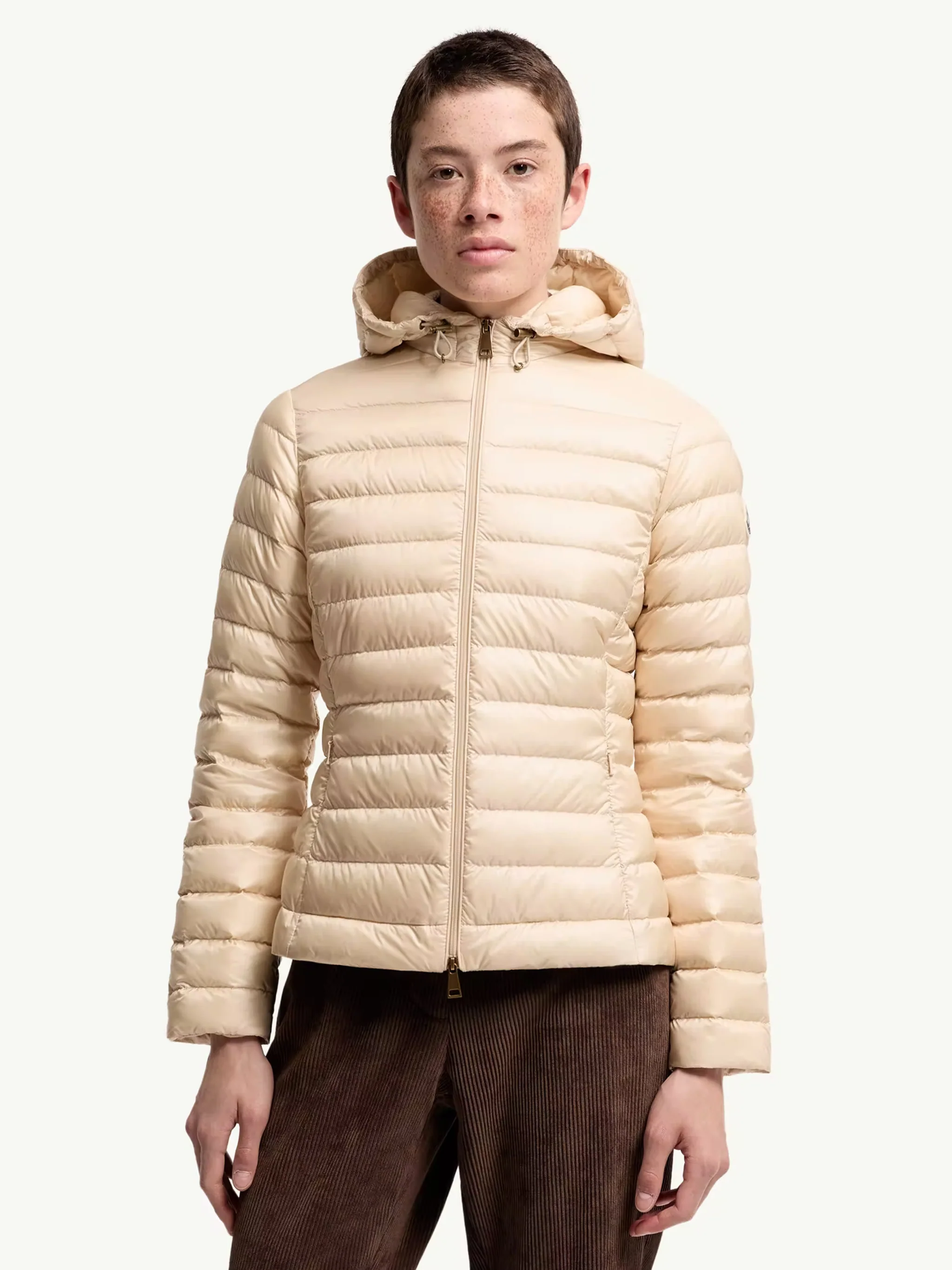 Moncler Water-Resistant Down-Filled Coat with Adjustable Hood - Size 0 - Image 5