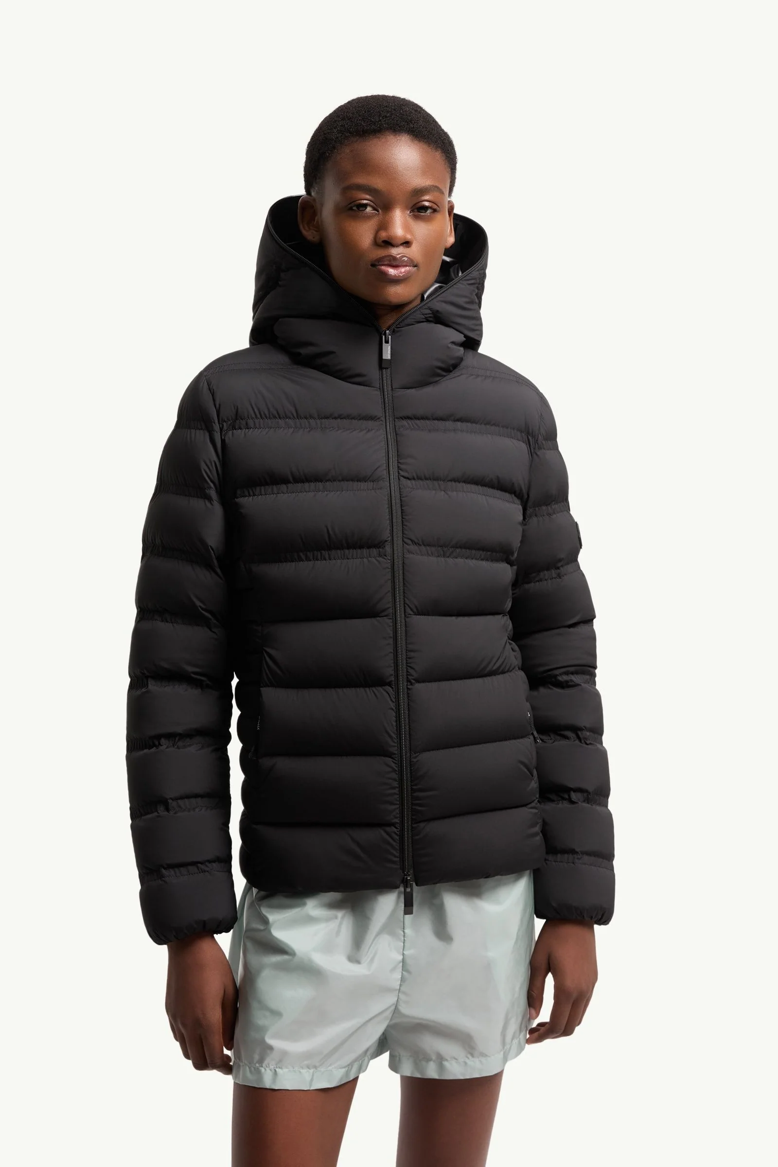 Moncler Water-Resistant Mini Hooded Coat - Size 0 - Image 3
