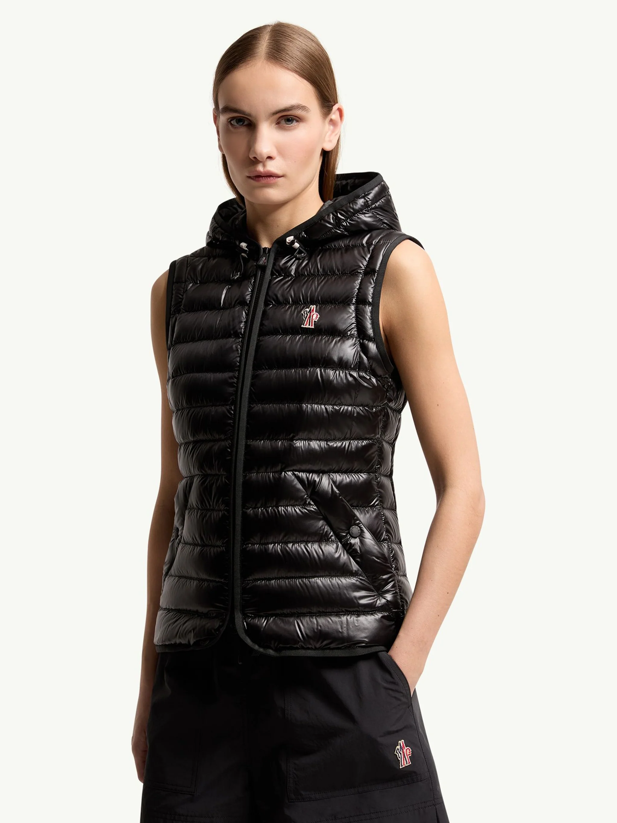 Moncler Women's Down-Filled Coat with Detachable Sleeves - Size 0 - Image 6