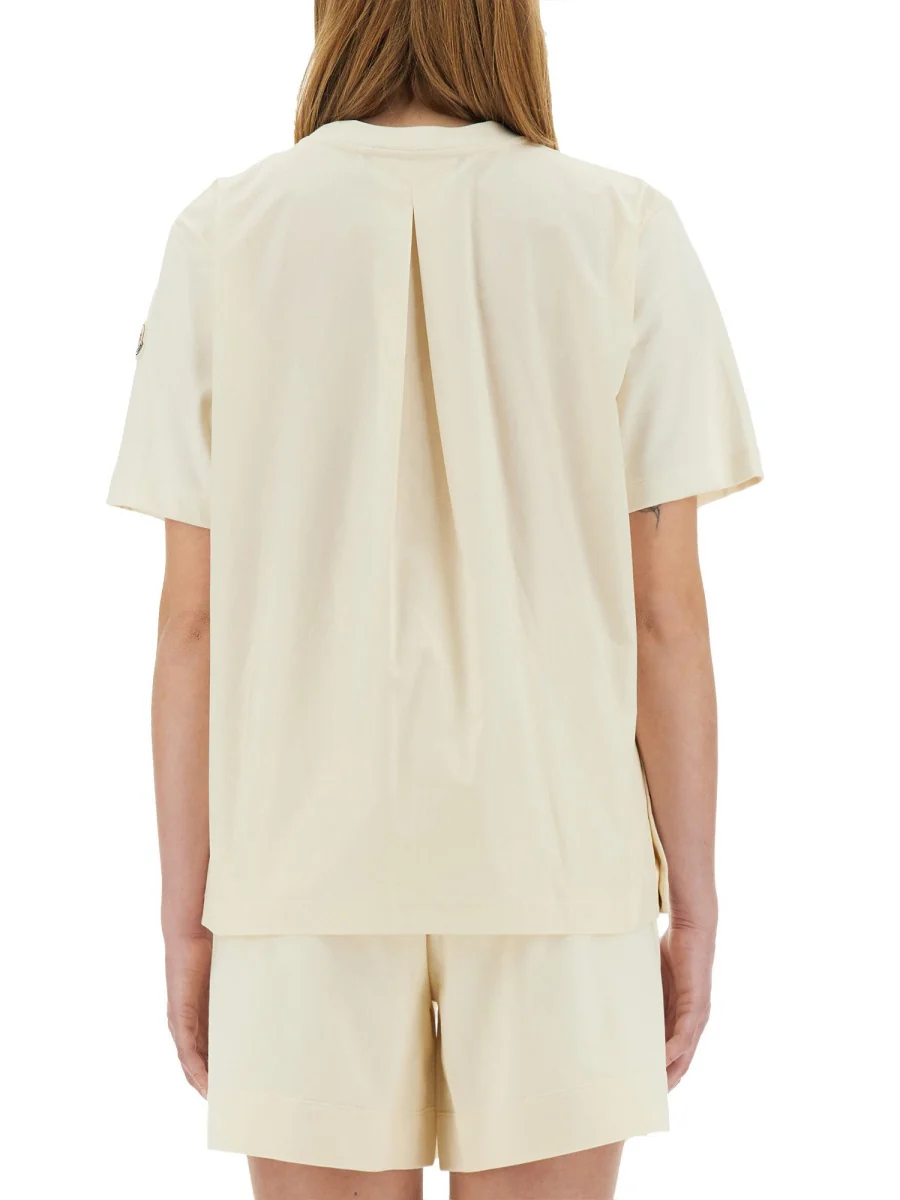 MONCLER Women's Grenoble Cotton Crewneck T-Shirt - Image 7