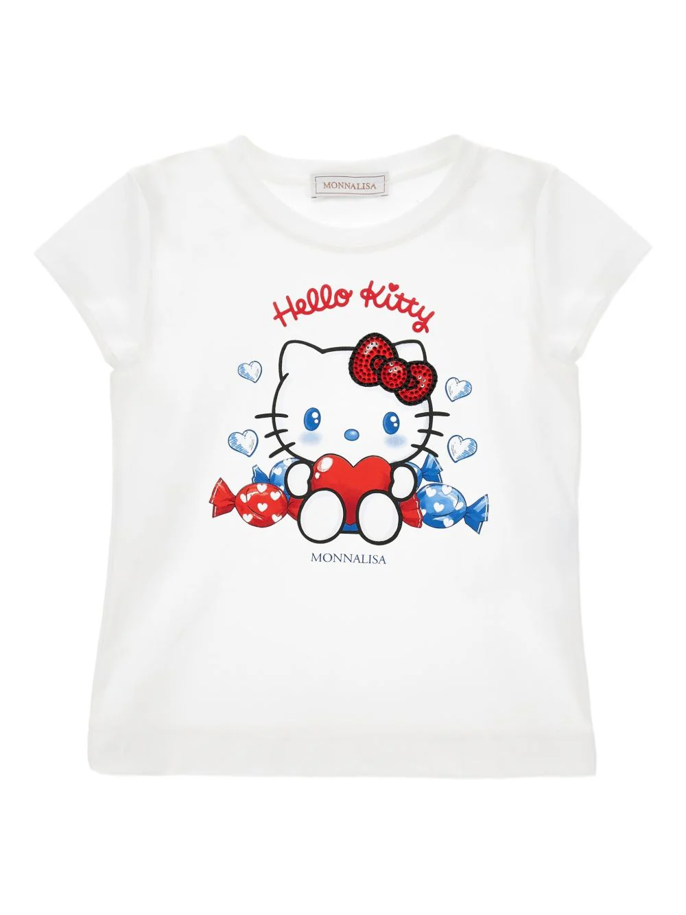 Monnalisa Chic Mini T-Shirt for Girls - Image 2