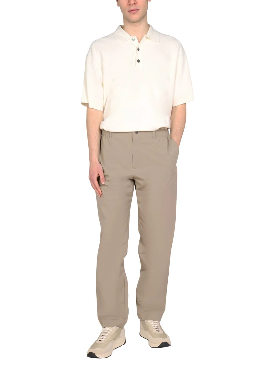 MONOBI STTRAIGHT LEG COTTON BLEND PANTS - Image 2
