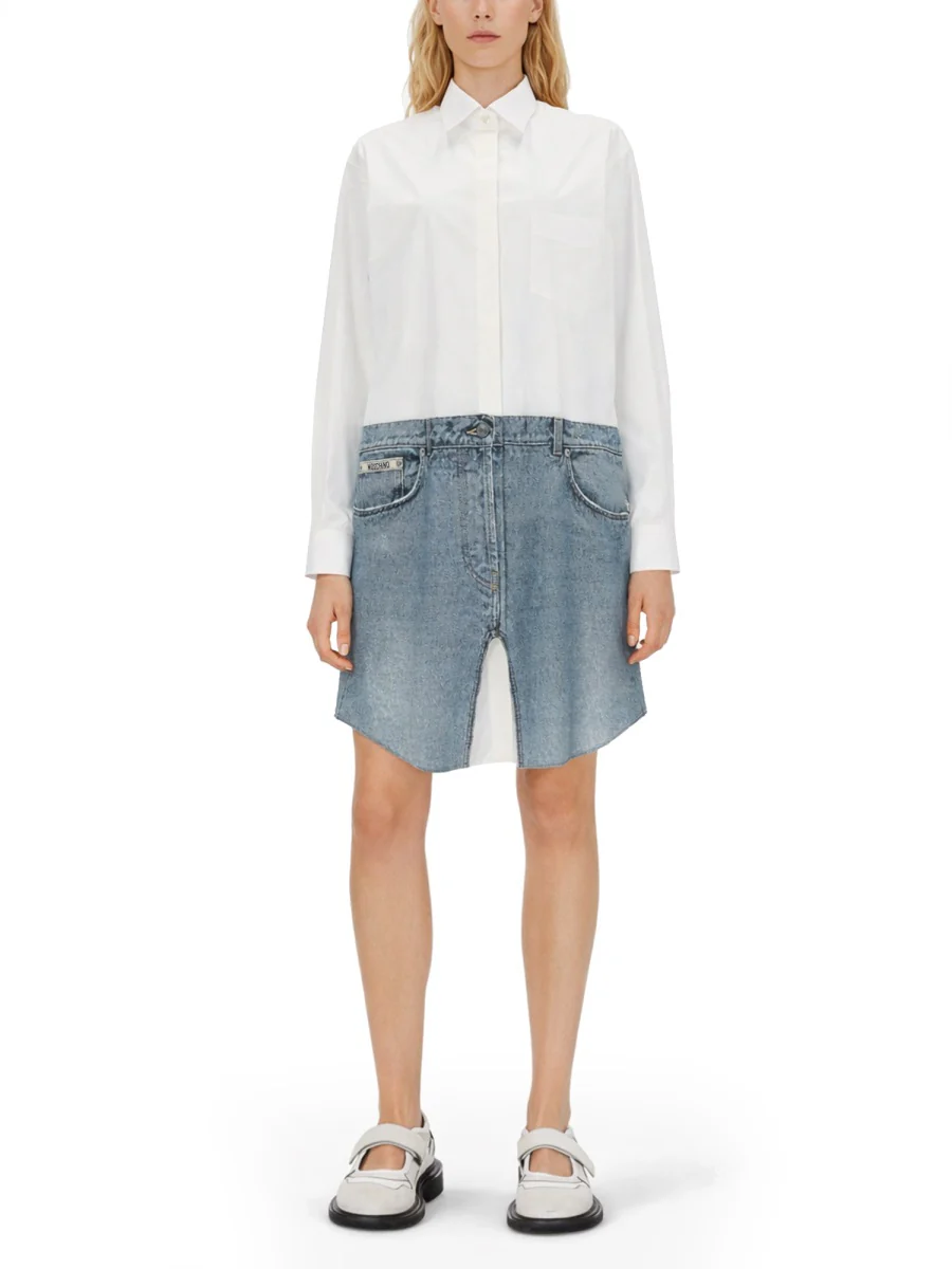Moschino Chic Mini Dress for Women - Image 3