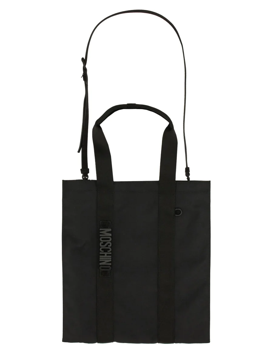 MOSCHINO COUTURE Logo-Print Tote Bag - Image 4