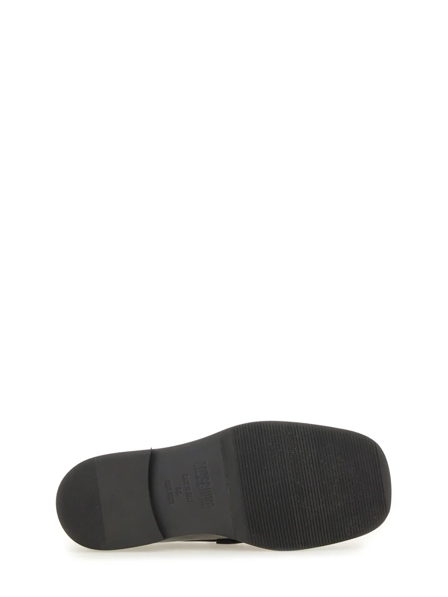 MOSCHINO COUTURE Moccasins in Brushed Calfskin - Image 5