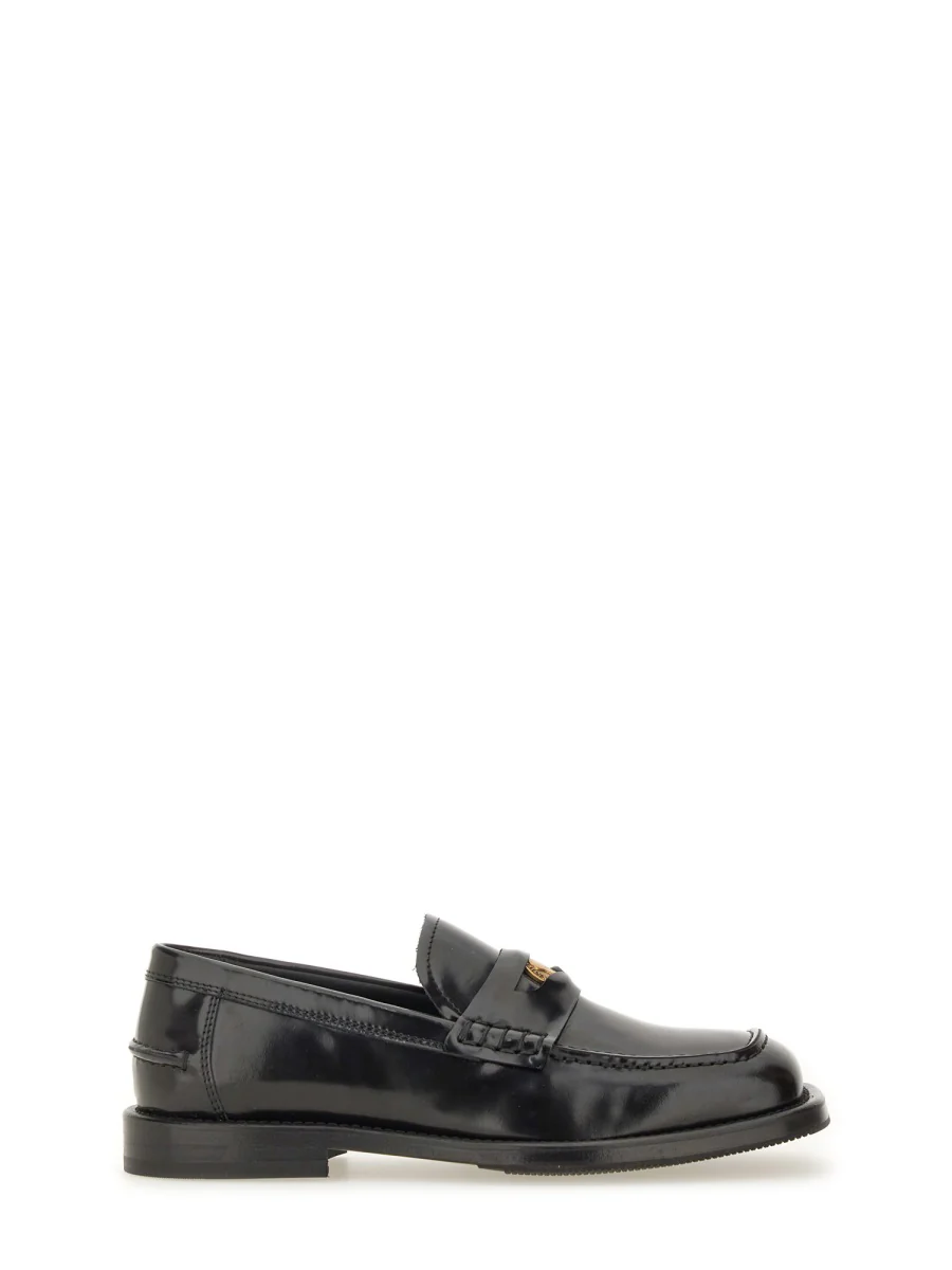 MOSCHINO COUTURE Moccasins in Brushed Calfskin - Image 6