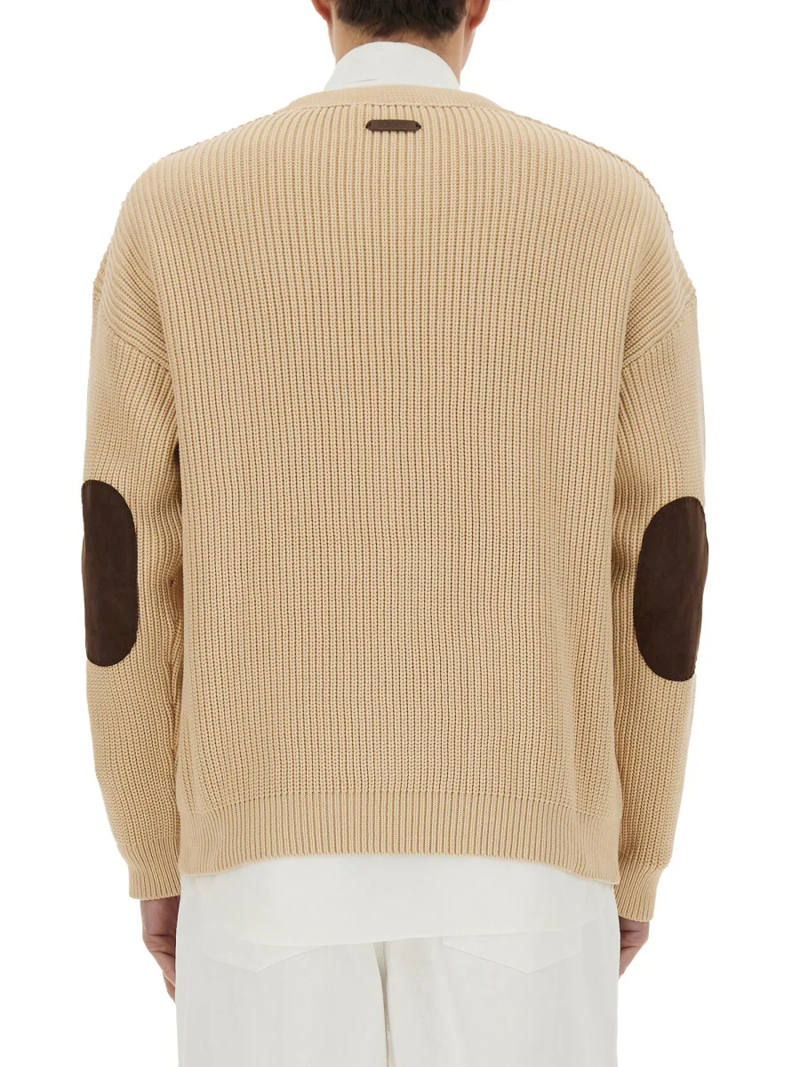 MOSCHINO COUTURE Organic Cotton Blend Cardigan - Image 7