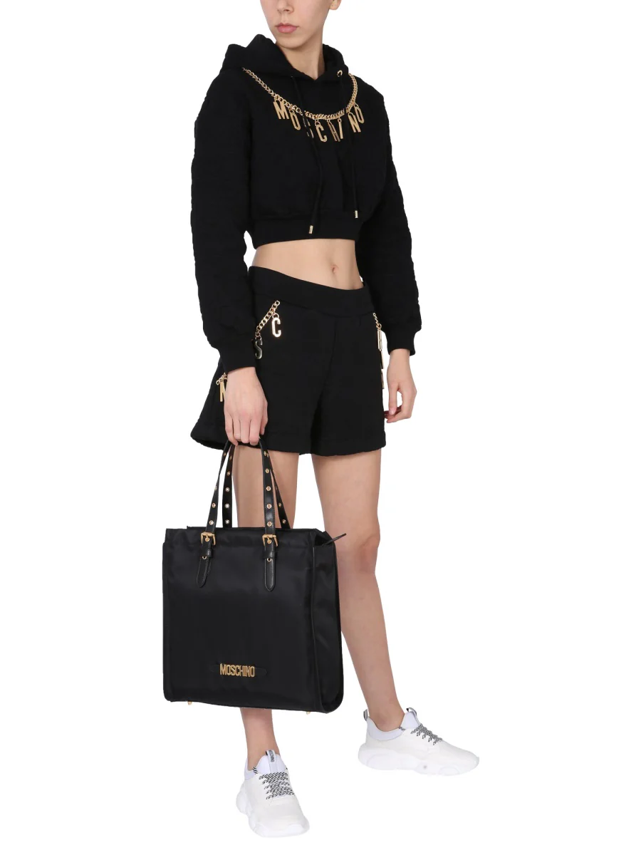 MOSCHINO COUTURE Smile Quilted Bermuda - Image 6