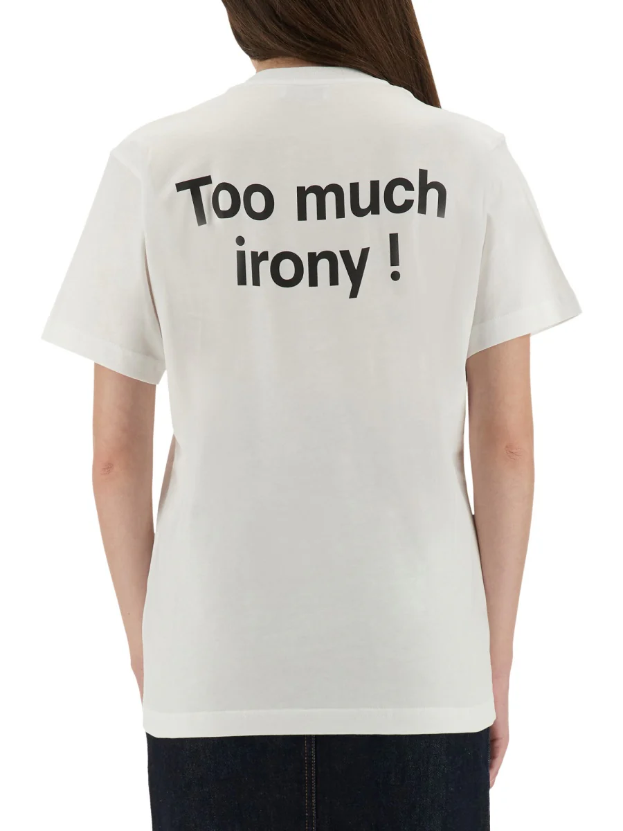 MOSCHINO Couture Suffer Teddy Bear Organic Cotton T Shirt - Image 3
