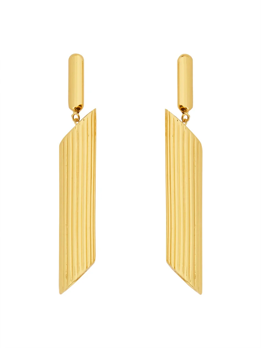 MOSCHINO COUTURE Teddy Bear Engraved Clip-On Earrings - Image 5