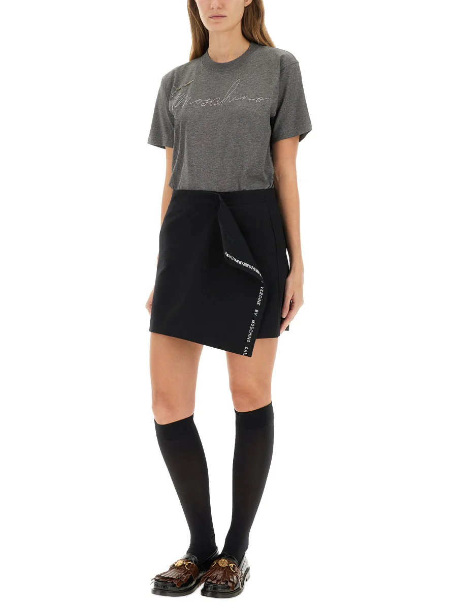 MOSCHINO Embroidered T-shirt - Image 6