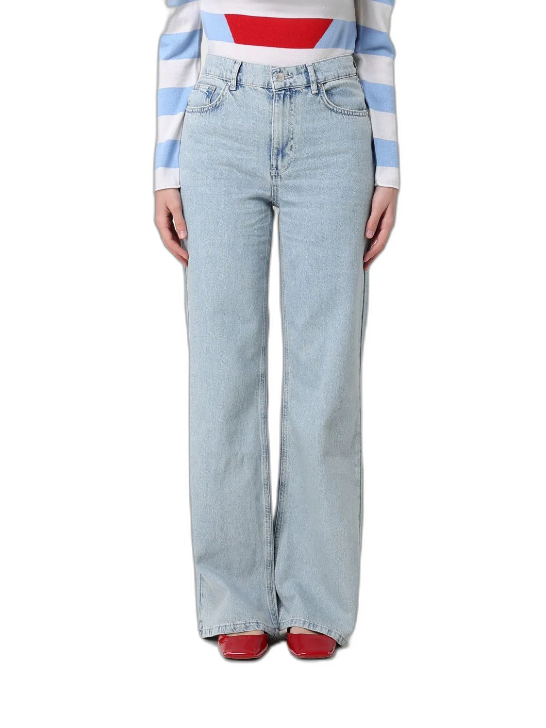 Moschino Jeans Wide Leg Jeans for Women - Image 5