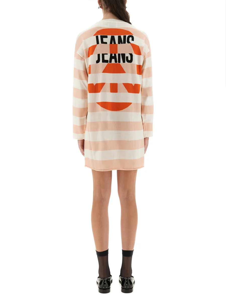 Moschino Jeans Wool Mini Dress - Image 3