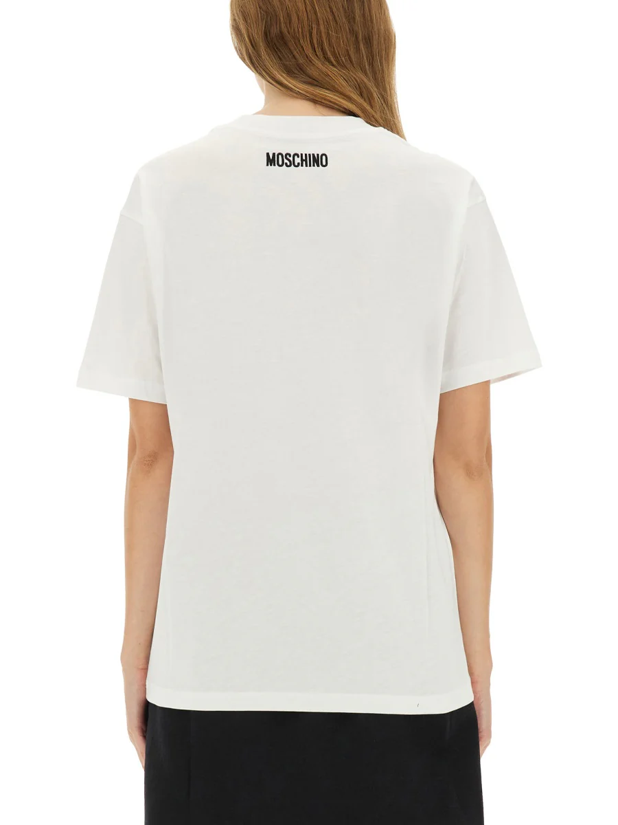 MOSCHINO Organic Cotton Jersey T-shirt Smiley® - Image 7