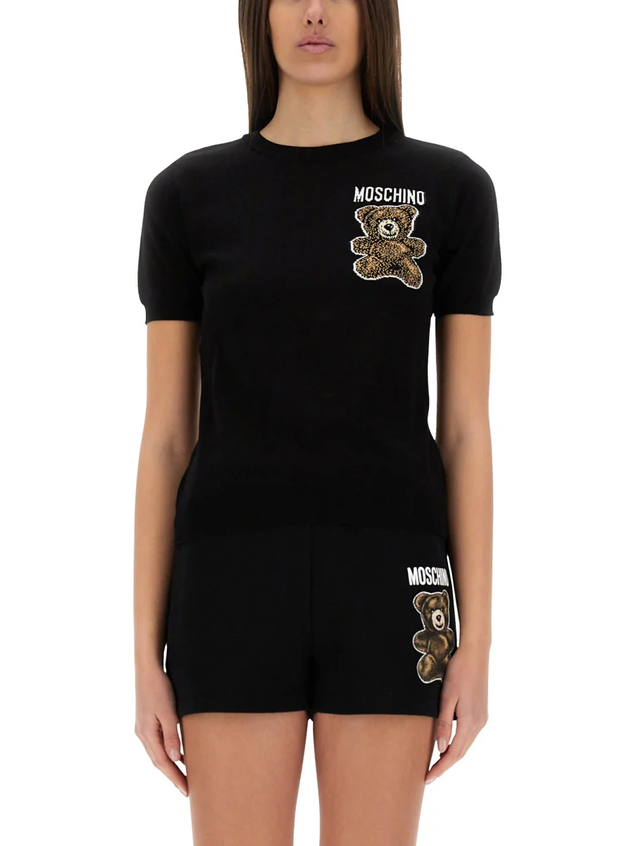 Moschino Teddy Bear Sweater (Size 38)