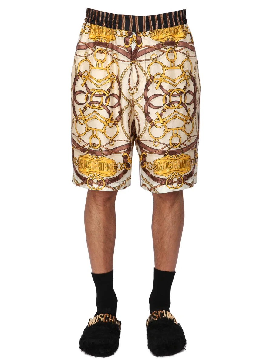 MOSCHINO "Teddy" Bermuda Shorts