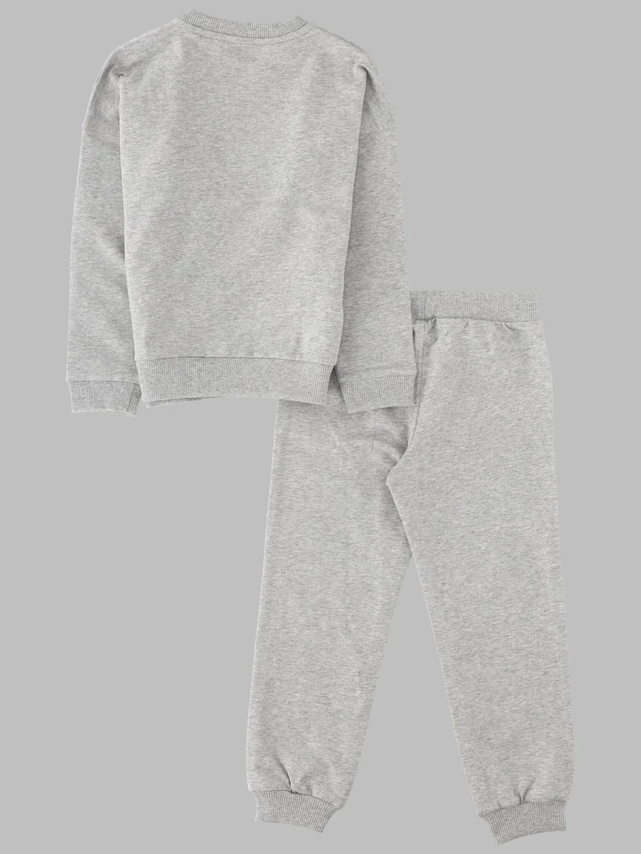 Moschino Unisex Kids Cotton Sweatshirt & Pants Set - Image 2