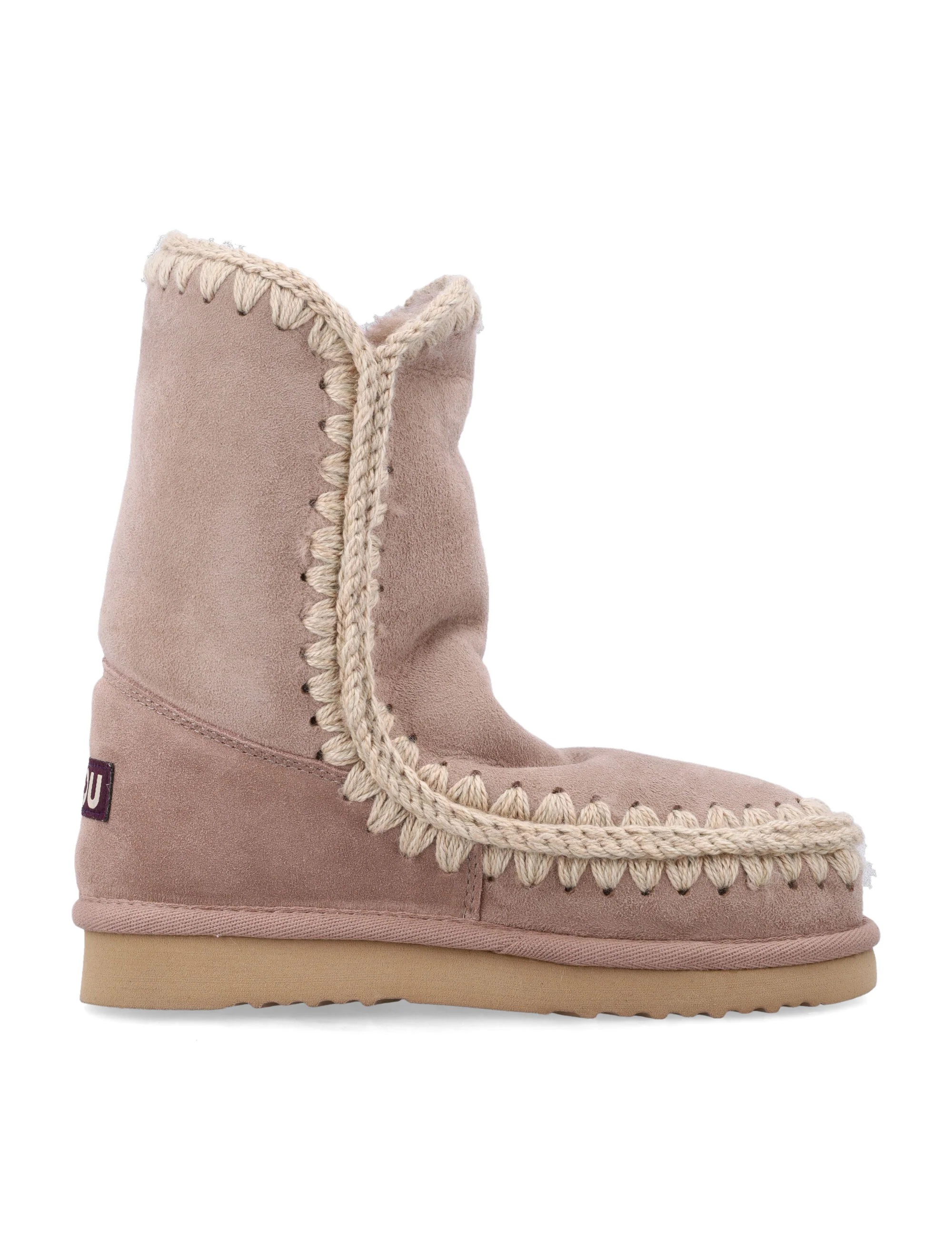 Mou Woven Detail Boots