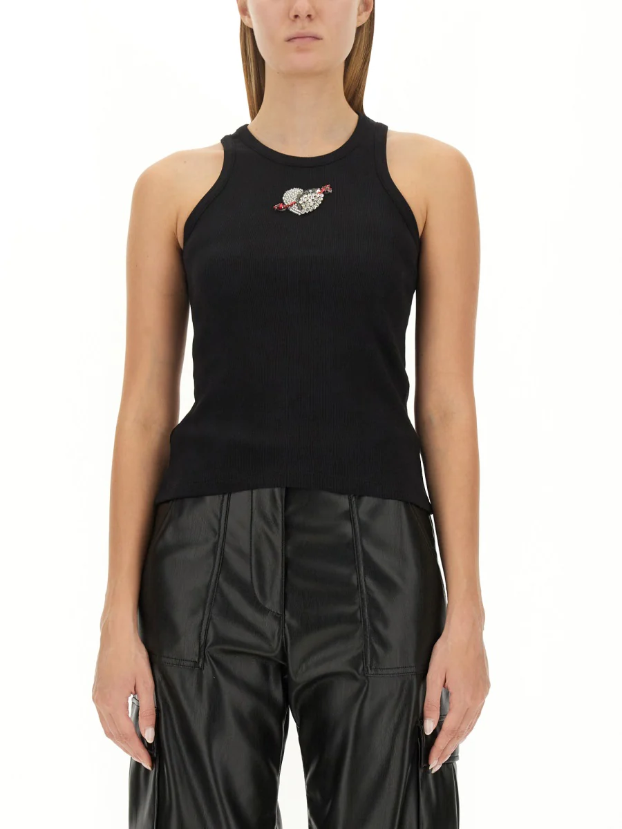 Msgm Classic Cotton Top