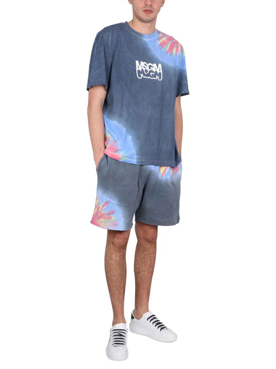 Msgm Crawling Graphic T-Shirt for Men - Image 2
