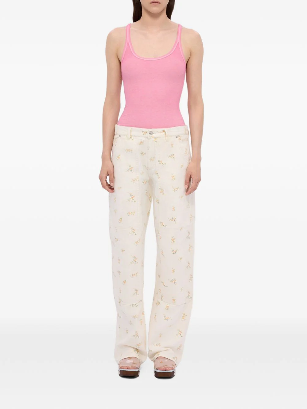 MSGM Floral Pants - Image 6