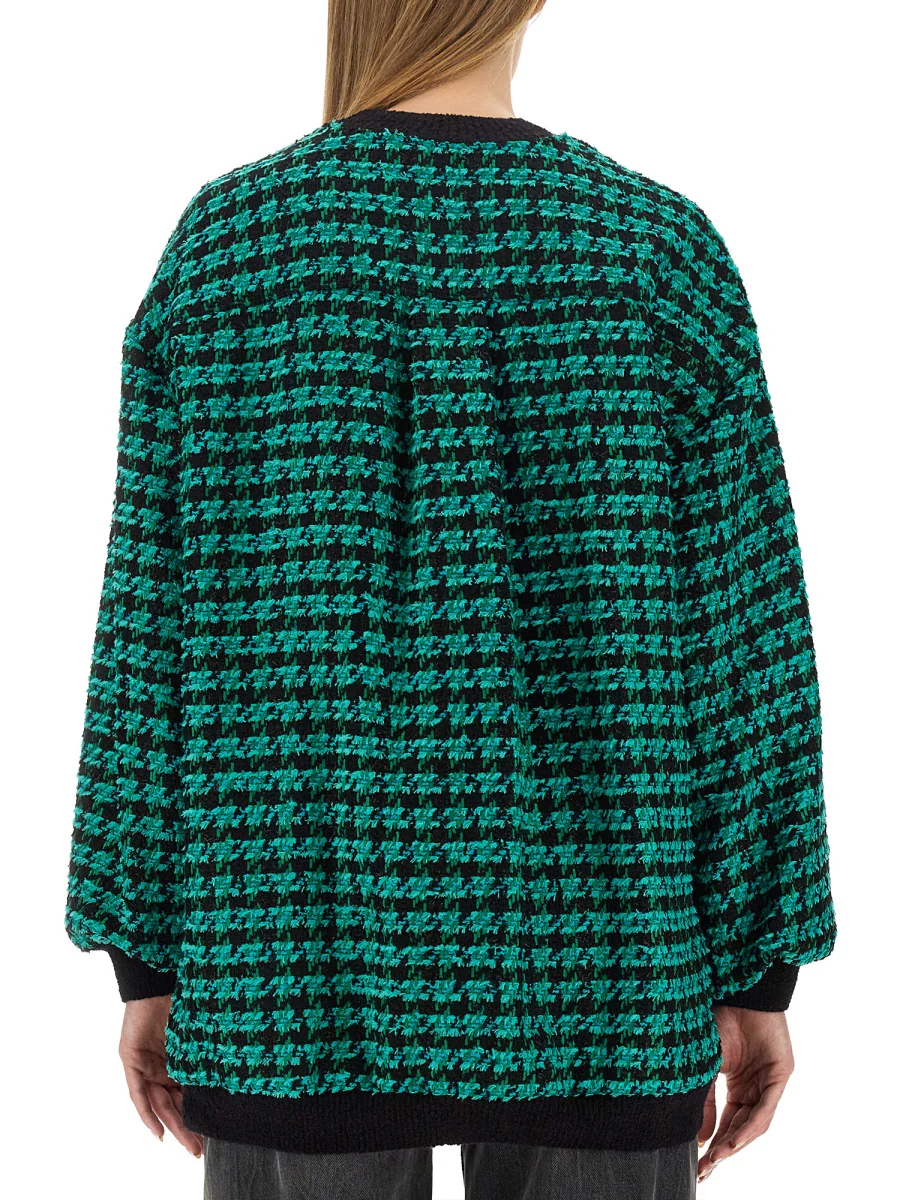 MSGM Houndstooth Tweed Jacket - Image 3