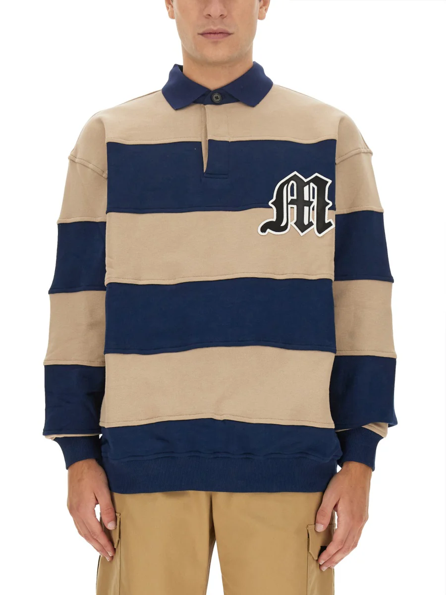 Msgm Oversized Sweatshirt with Logo