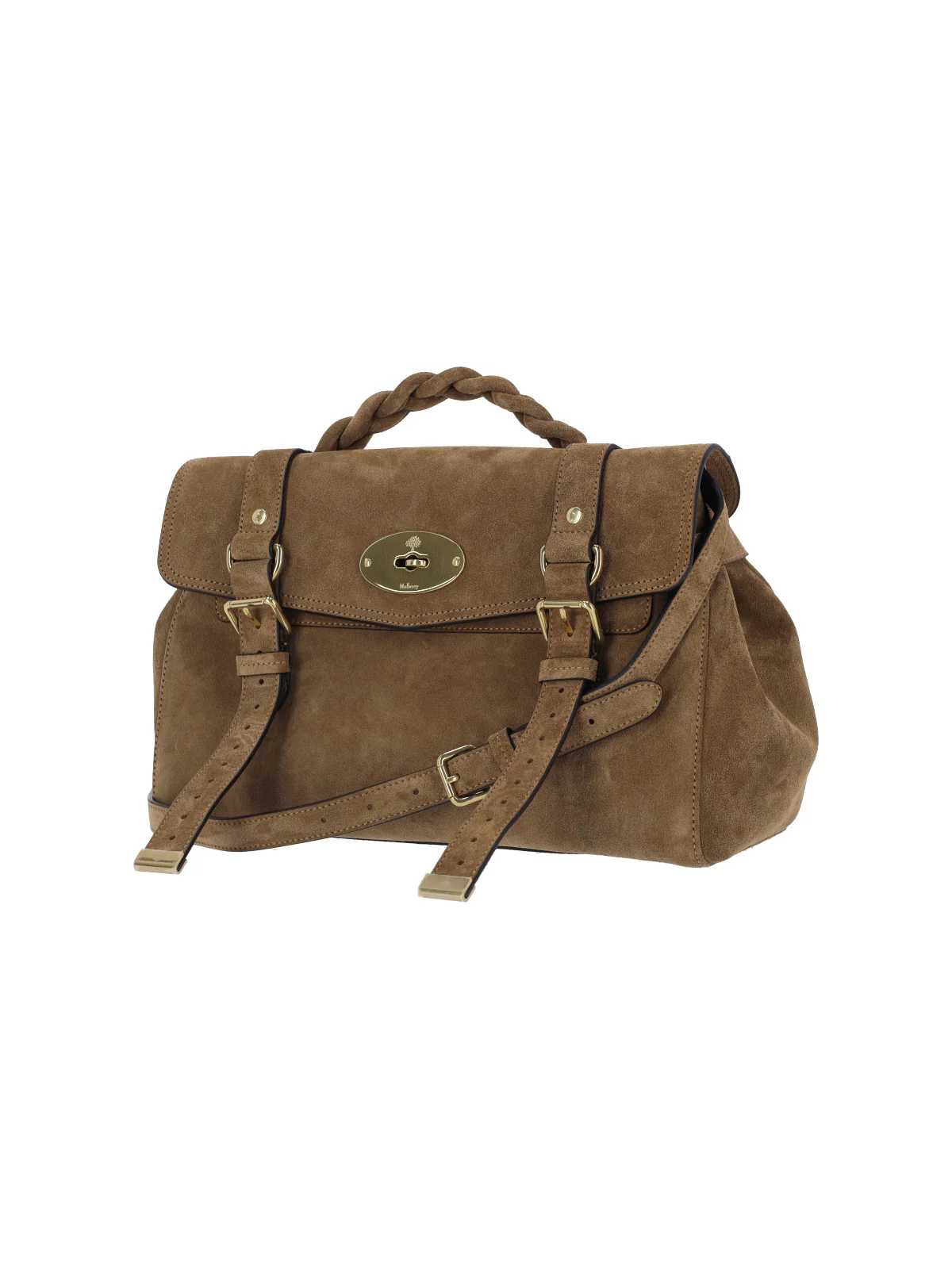 Mulberry Leather Crossbody Bag - Image 4