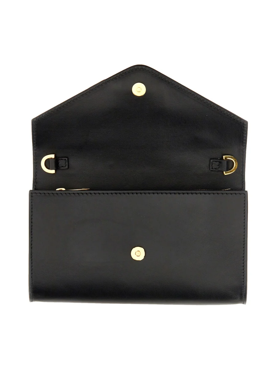 N°21 Leather Wallet with Logo - Image 4
