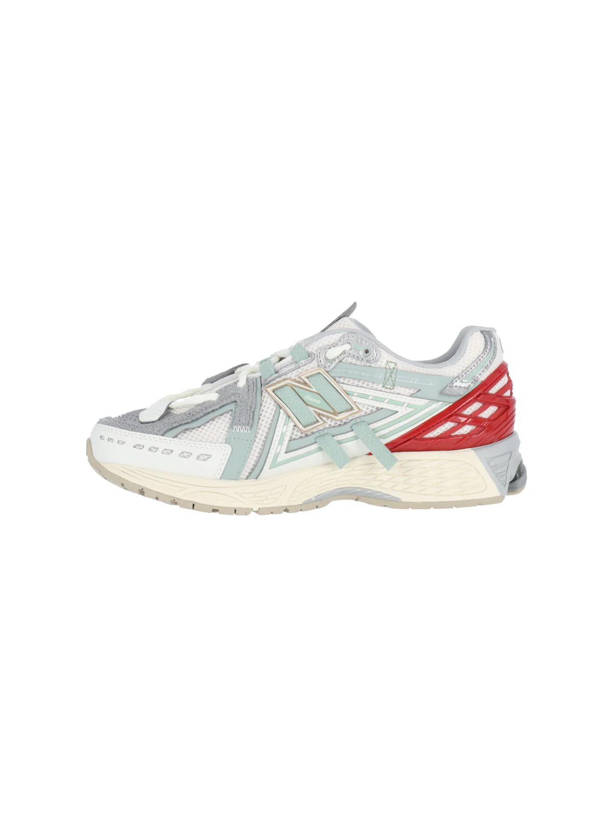 New Balance Unisex Leather & Mesh Sneakers - Image 3
