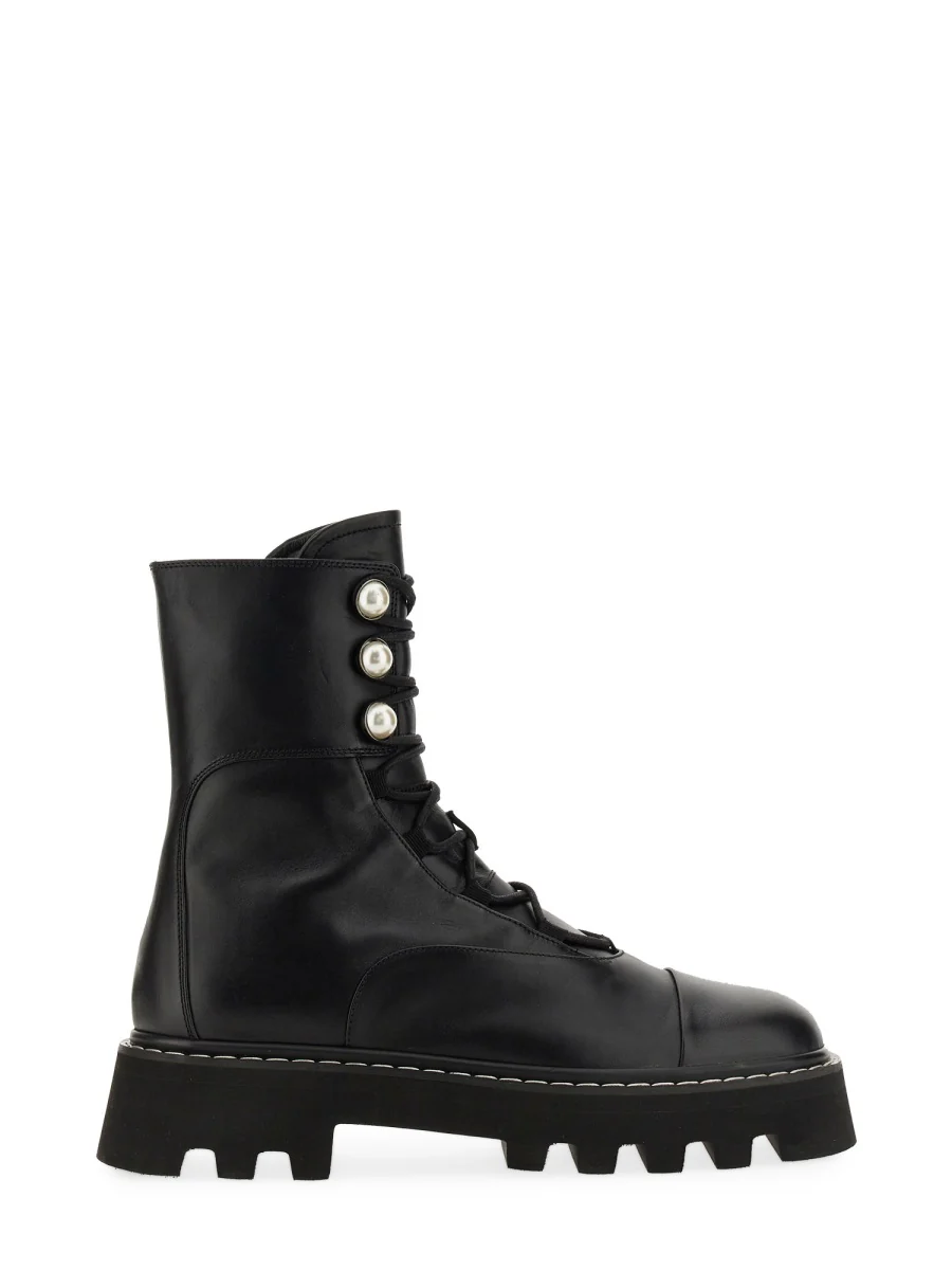 NICHOLAS KIRKWOOD Pearlogy Combat Boots - Image 4