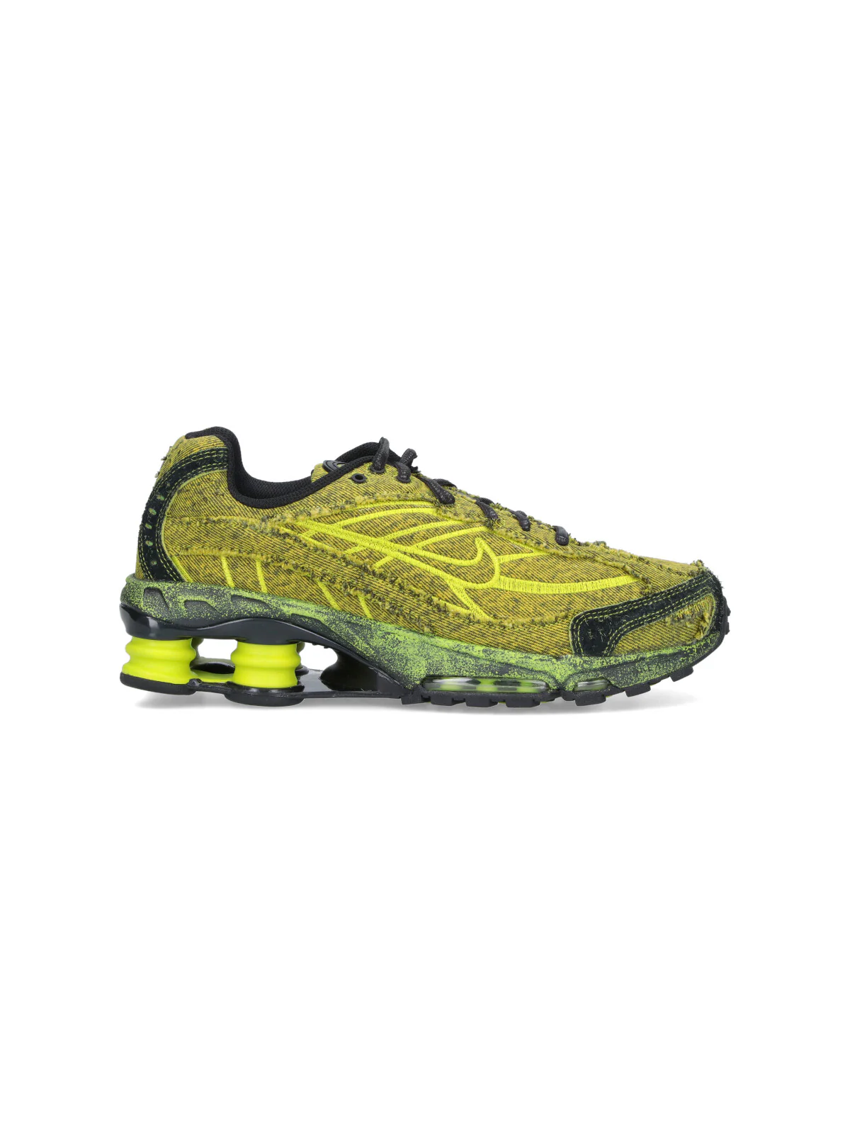 Nike Lace-Up Fastening Distressed Effect Sneakers