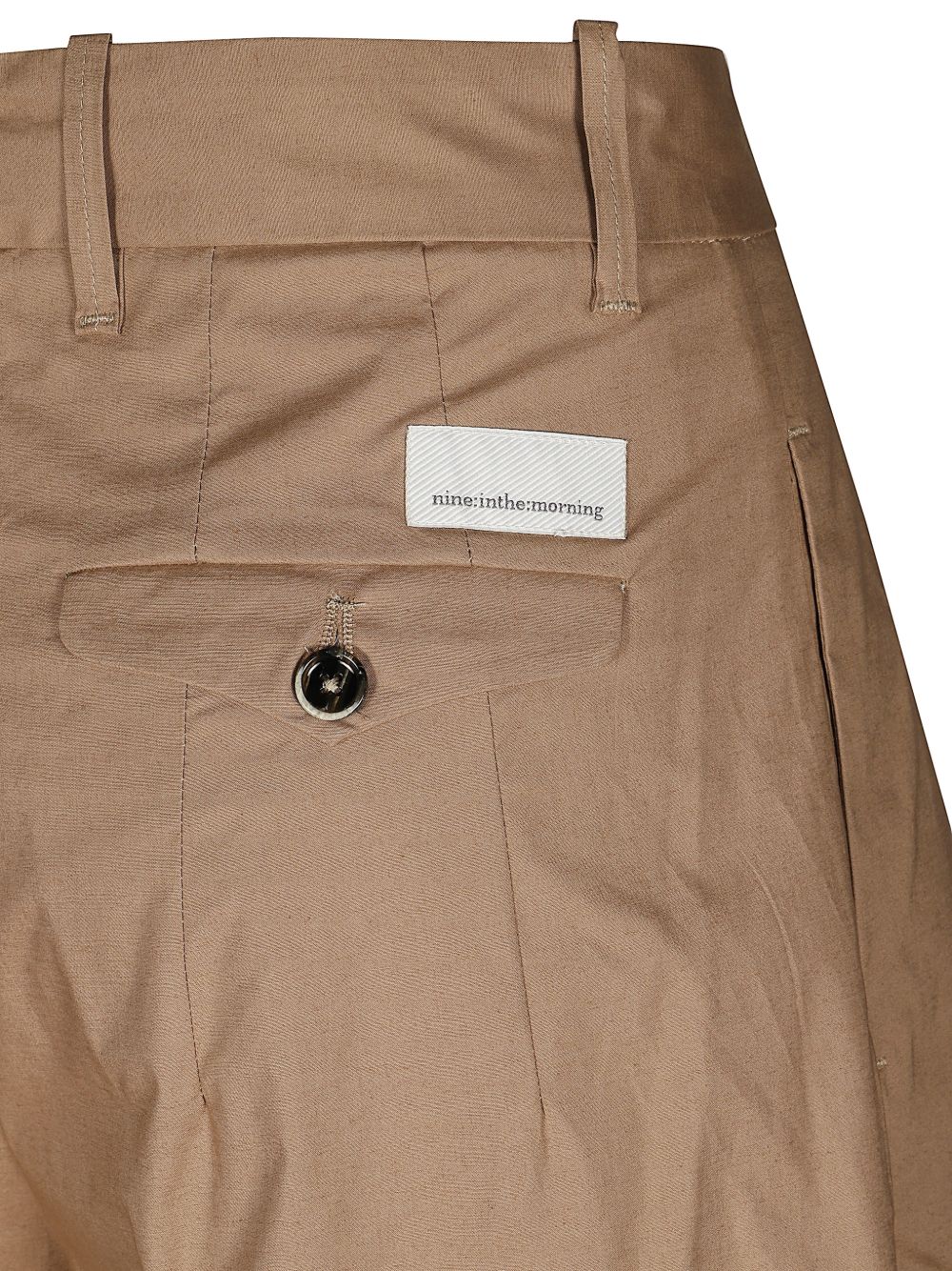 NINE IN THE MORNING Logo Detail Trousers - Image 4