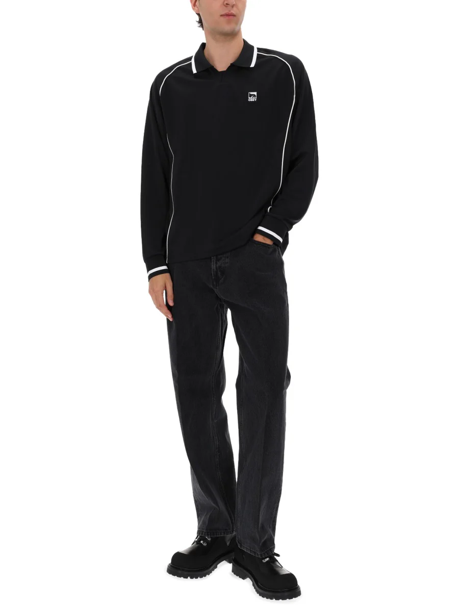 Obey Men's Trendy Polo Shirt - Image 3