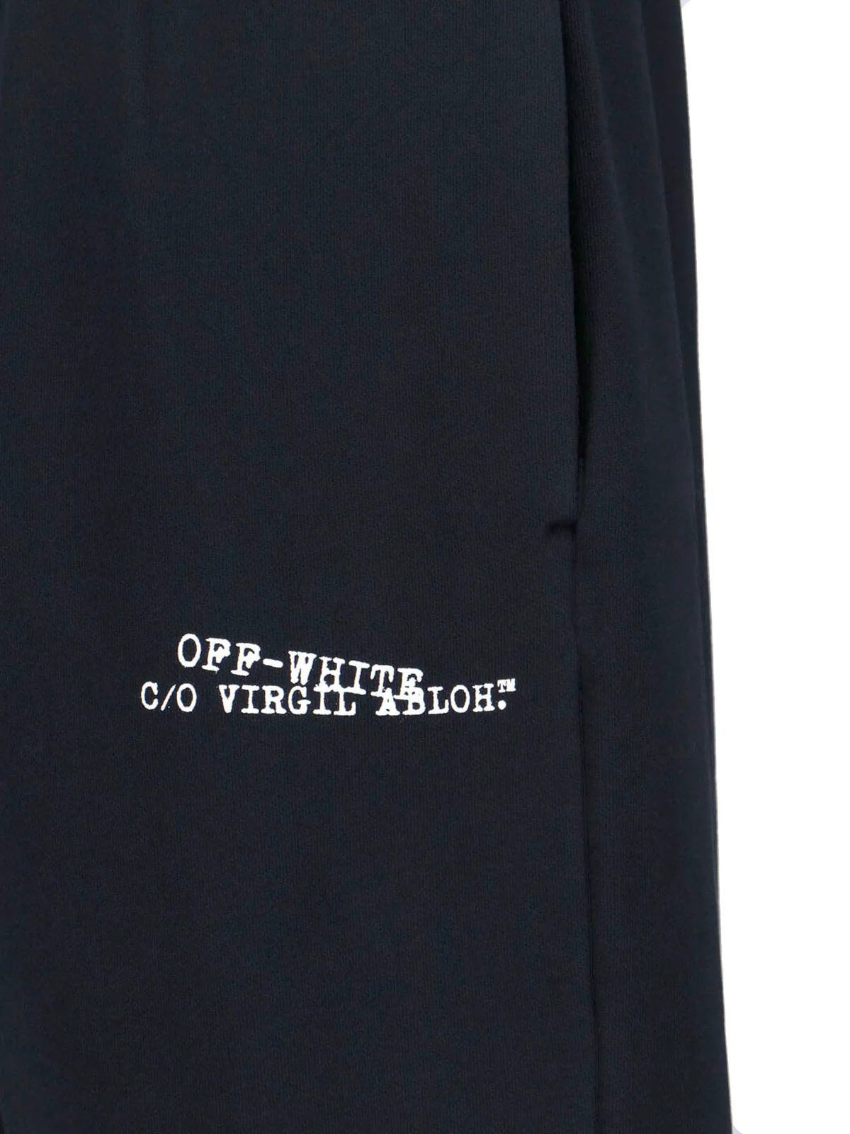 Off-white 100% Cotton Utility Trousers for Men - Image 4