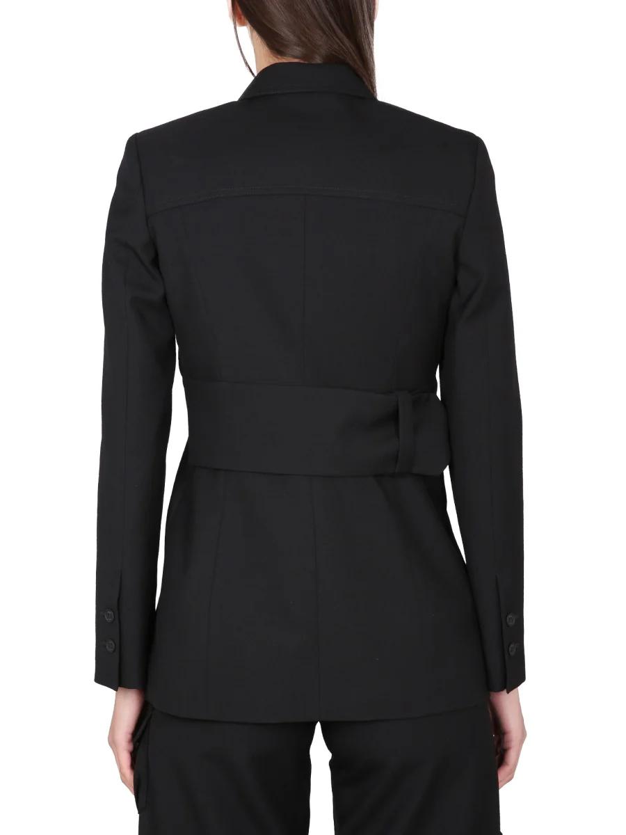 OFF-WHITE Chic Mini Dry Toybox Jacket for Women - Image 3