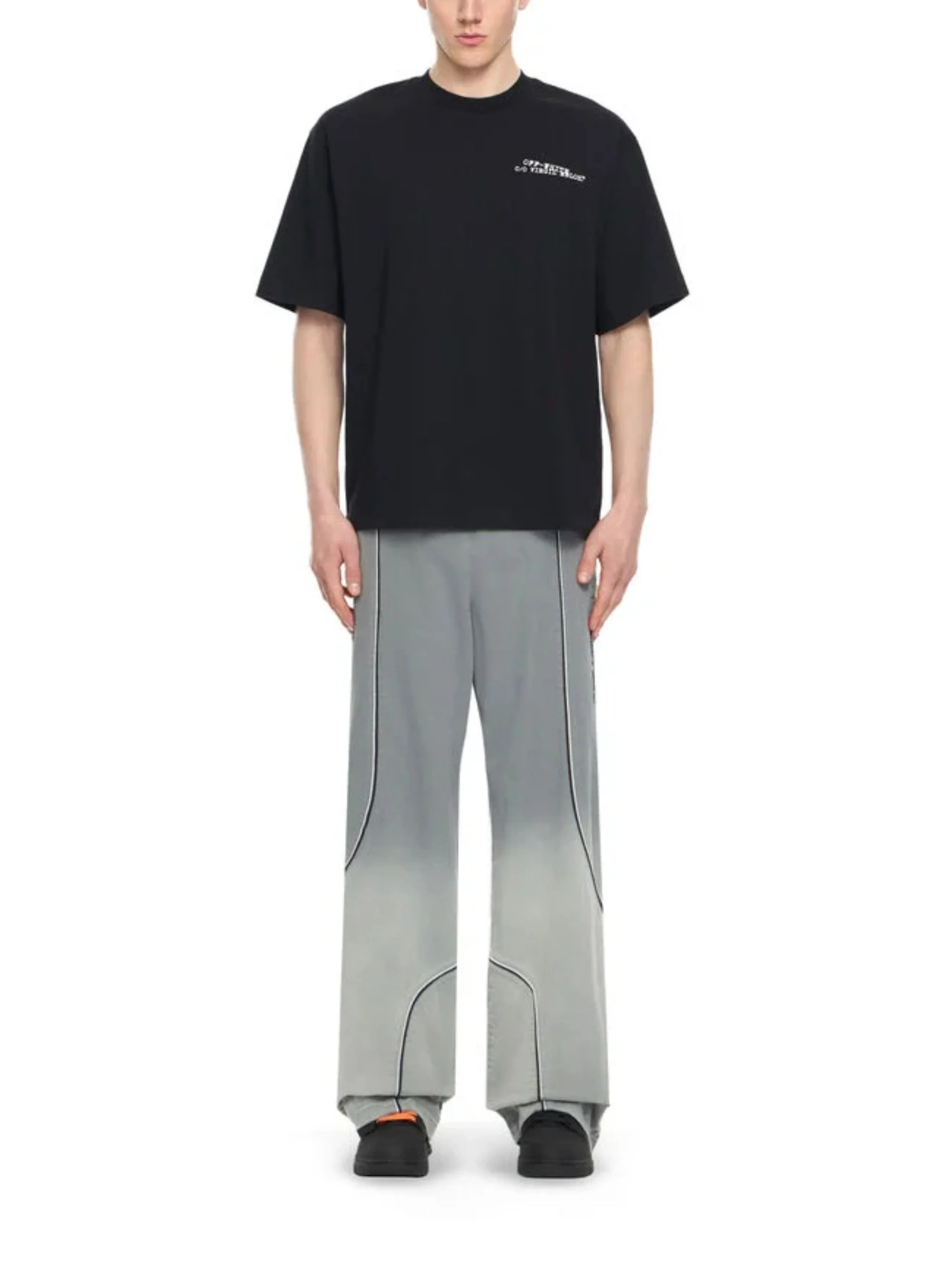 Off-white Essential Cotton T-Shirt for Men - Image 3