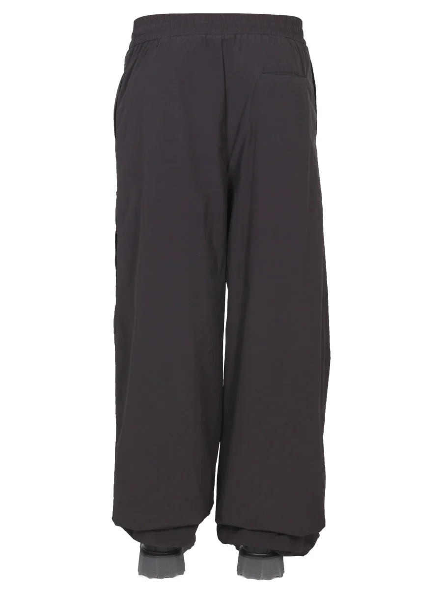 OFF-WHITE Logo Patch Wide-leg Trousers - Image 4