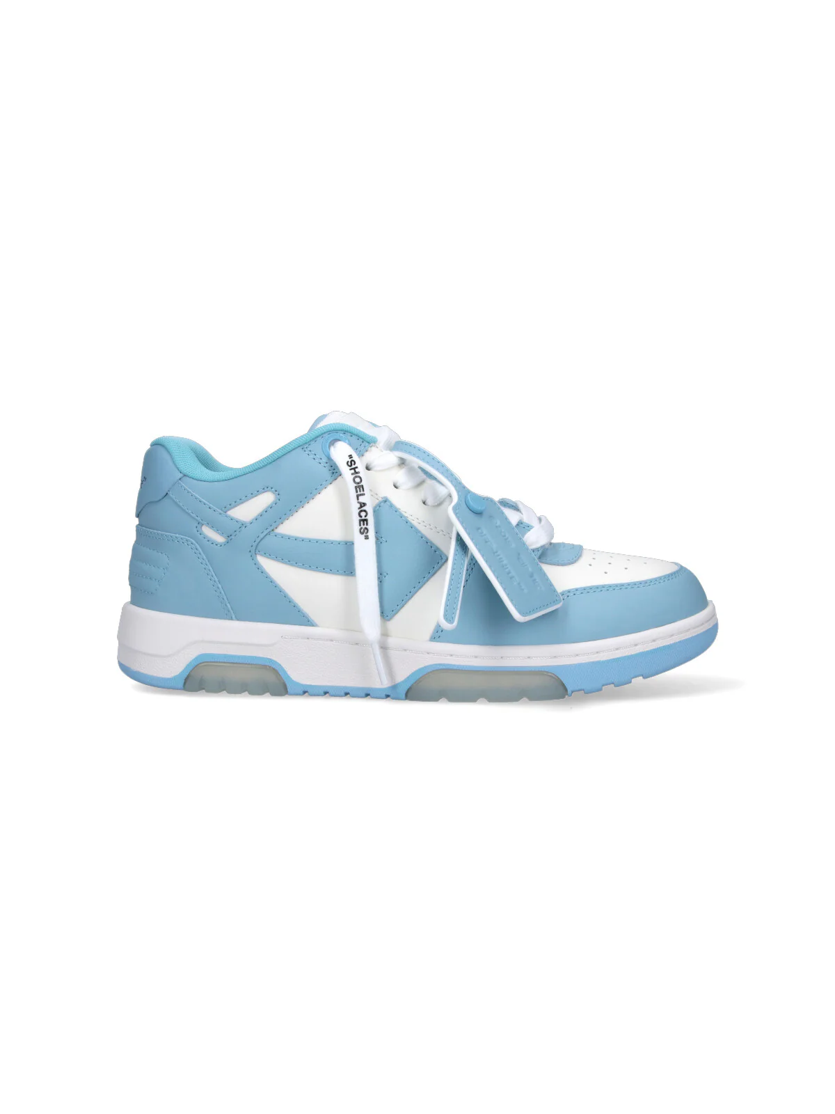 Off-white Minimal Low-Top Leather Sneaker