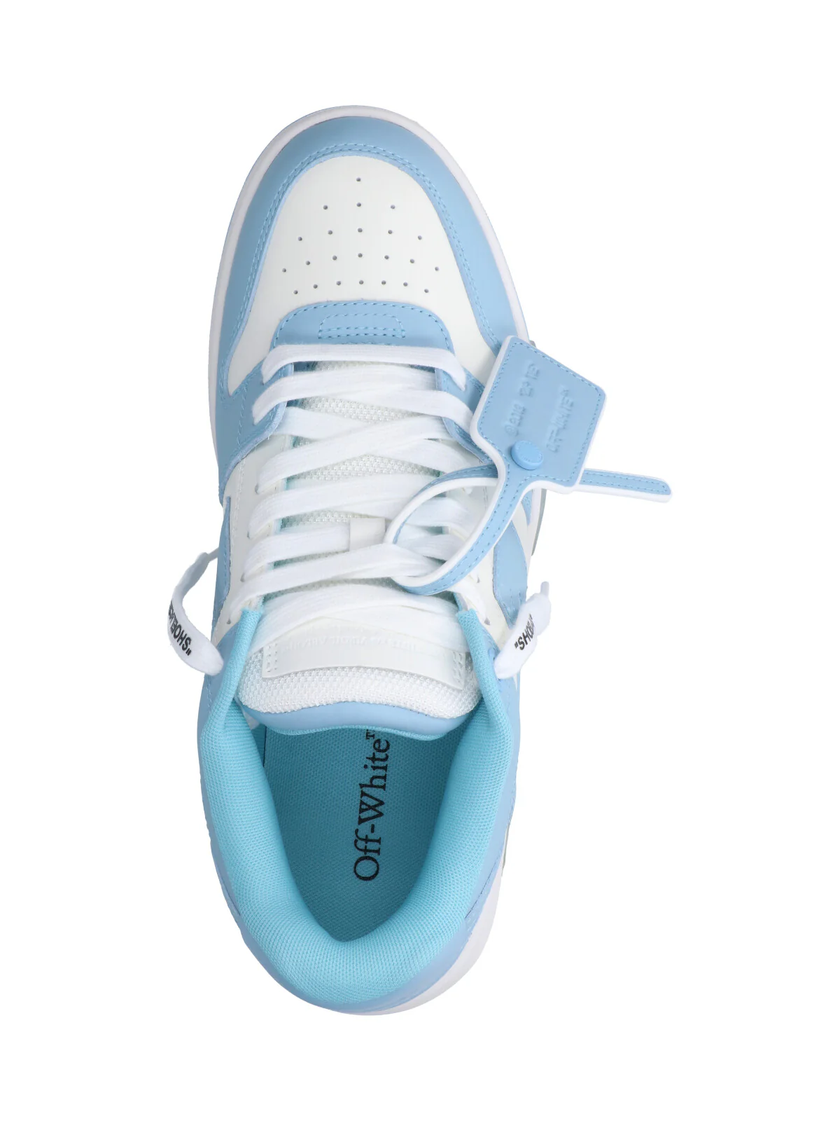 Off-white Minimal Low-Top Leather Sneaker - Image 5