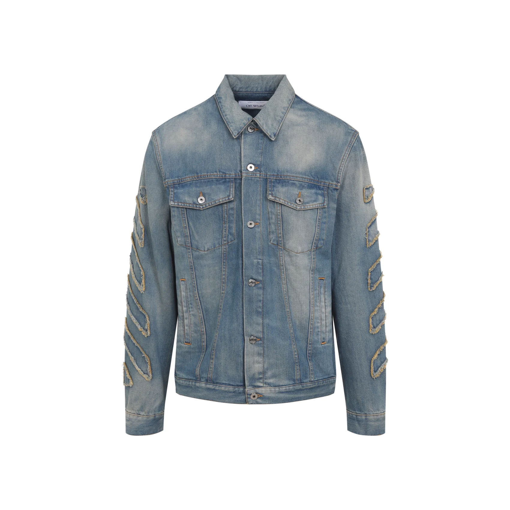 OFF-WHITE Short-sleeved Denim Shirt - Image 5