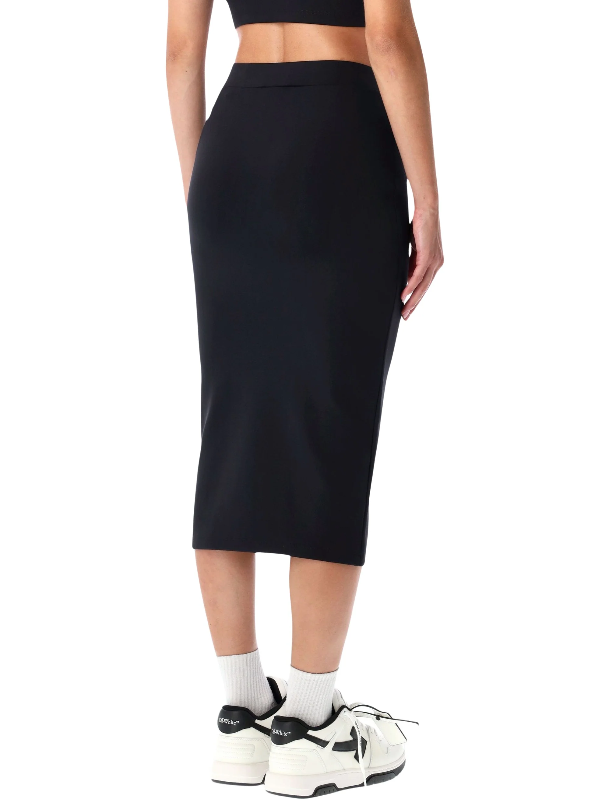 OFF-WHITE Sleek Midi Skirt - Image 6