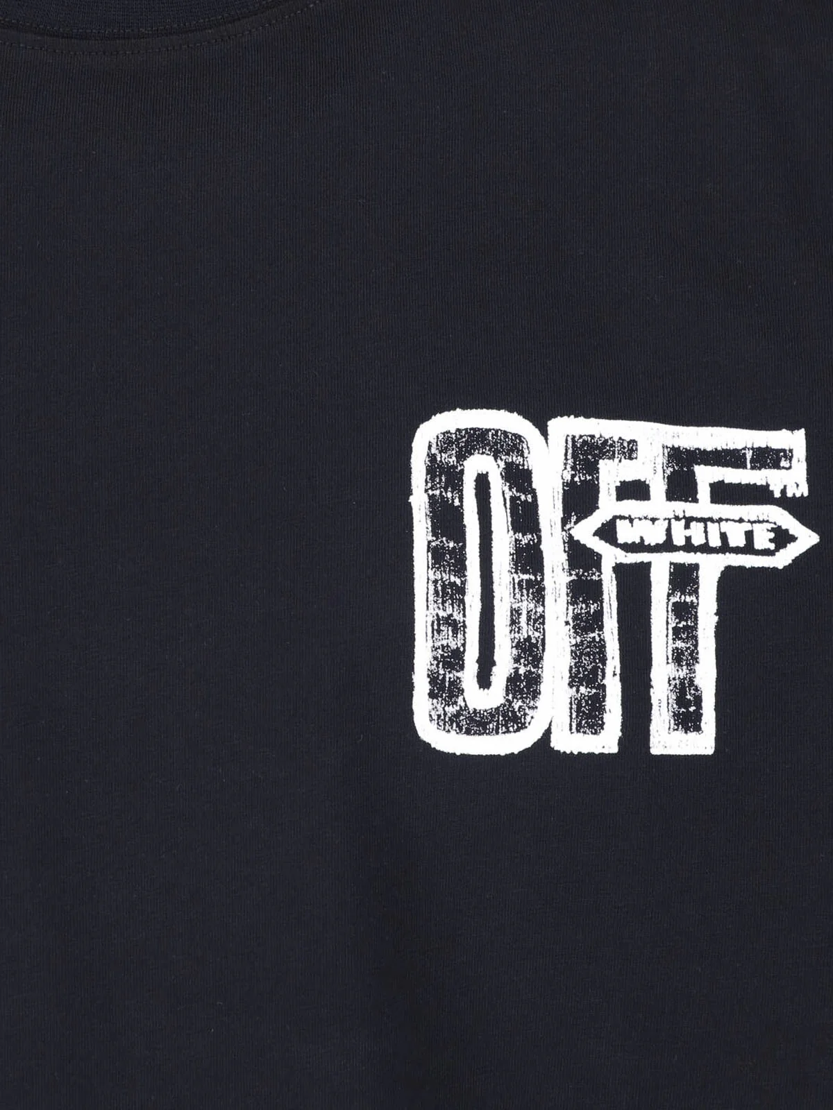 Off-White Style Cotton T-Shirt for Men - Image 3
