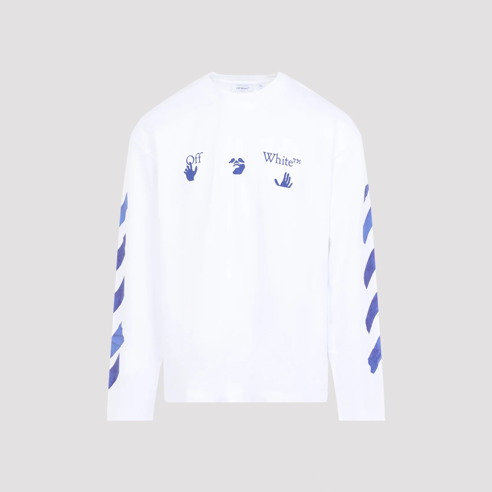Off-White Tobacco Arrow Skate Long-Sleeve Tee for Men