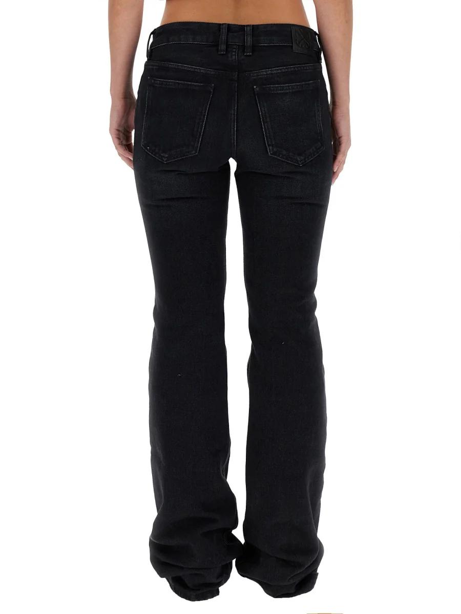 Off-white Wide Leg Jeans - Image 4