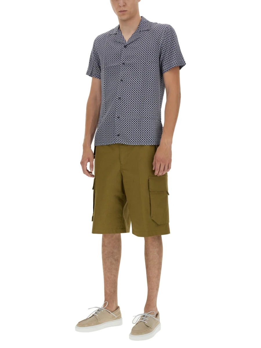 Orlebar Brown Men's V-Neck Button Front Shirt - Image 2